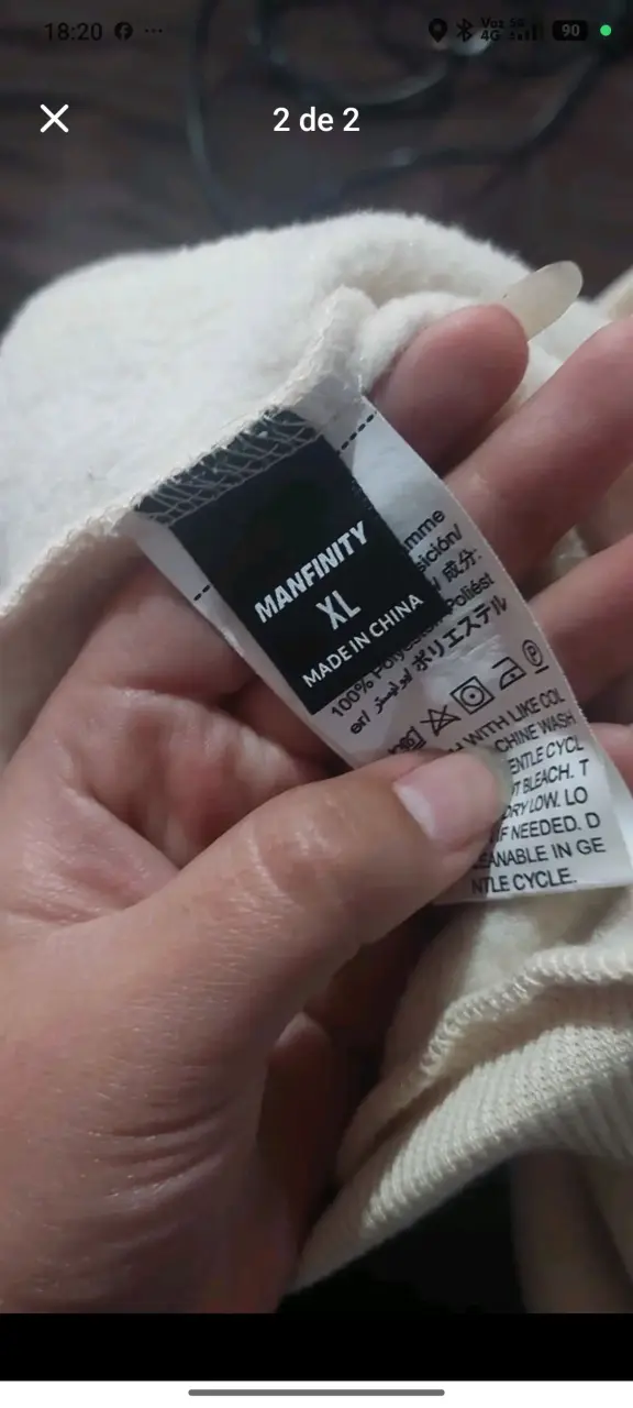 Pantalón de buzo shein talla XL - 2