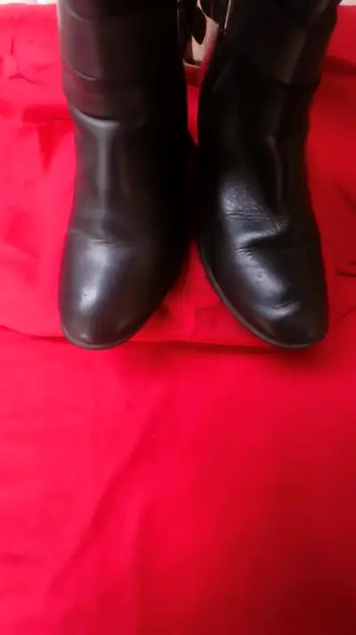 Botas de cuero negras Hush Puppies - miniatura 4