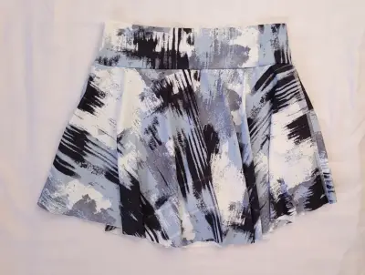 Falda short deportivo sublimada en tonos azules - miniatura 6