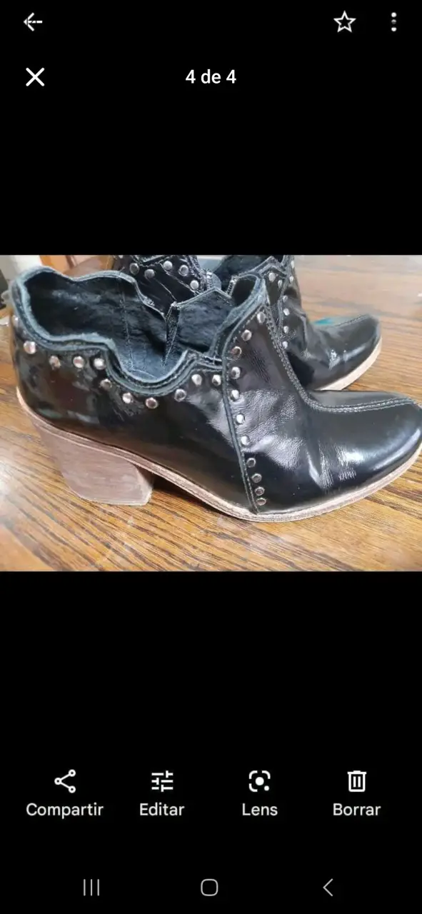 Botines de cuero - 1