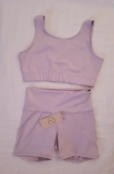 Conjunto deportivo lila para mujer - miniatura 1