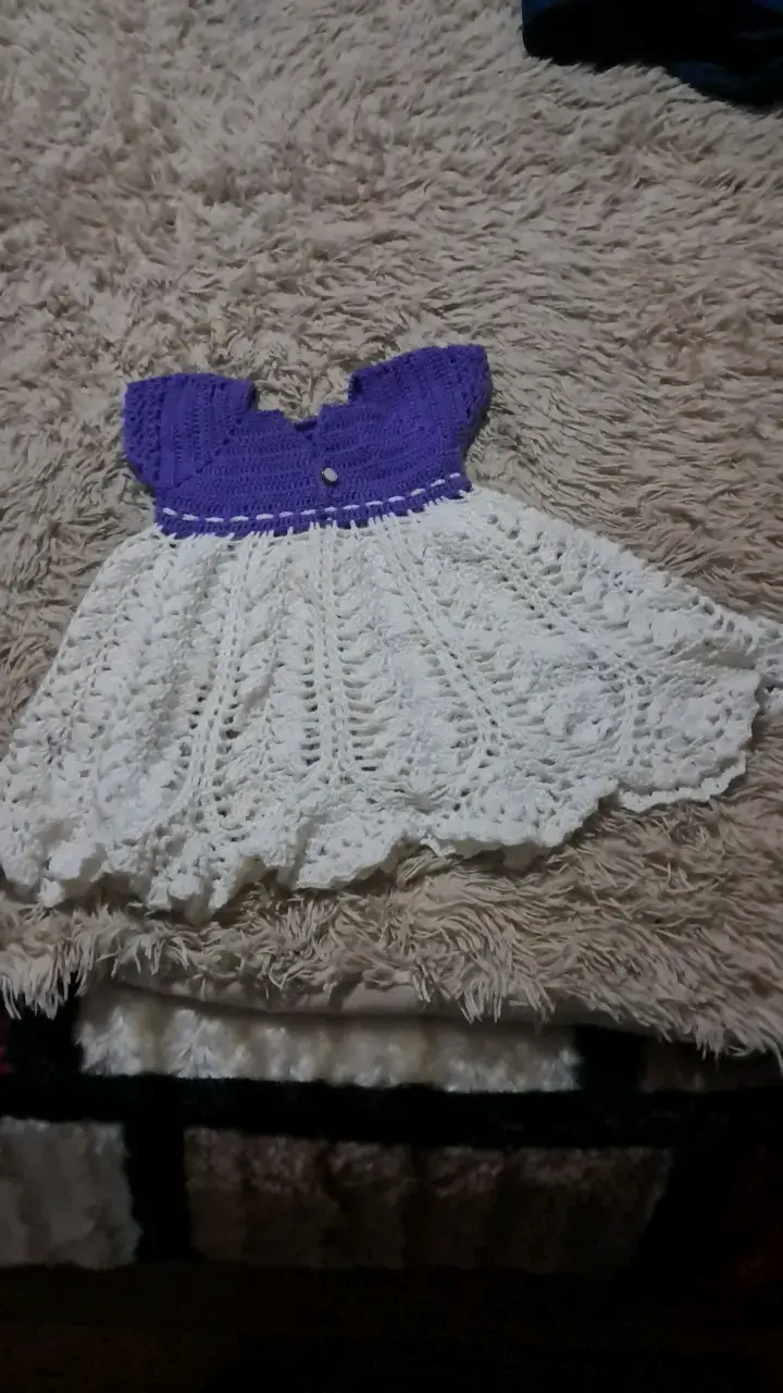Vestido infantil rosa con zapatos a juego - 4