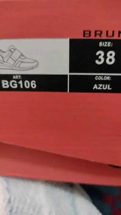Zapatillas casuales azul marino Bruno Rossi - miniatura 4