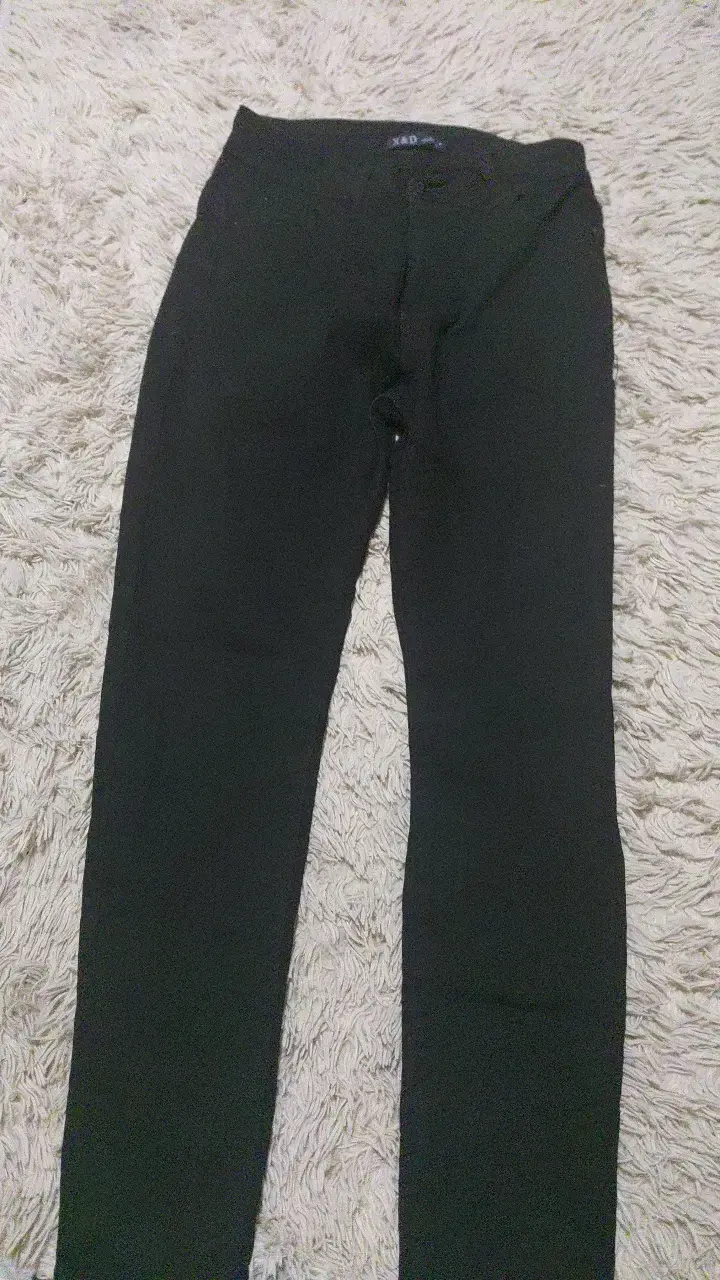 Pantalones leggins azul oscuro para mujer - 2