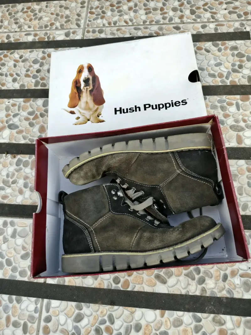 Botas Hush Puppies de gamuza marrón - 1