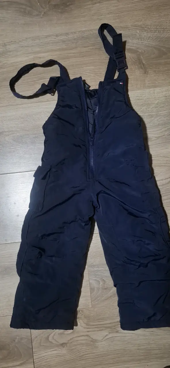 Pantalón de nieve tommy h infantil azul oscuro