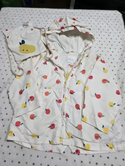 Chaqueta impermeable niña - miniatura 1