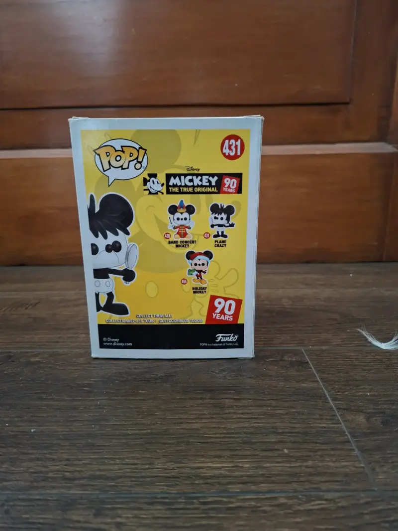 Figura Funko Pop Mickey Plane Crazy - 4