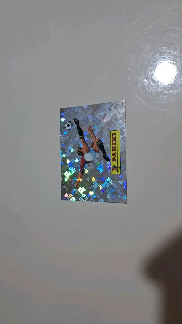 Tarjeta coleccionable Panini holográfica - 1