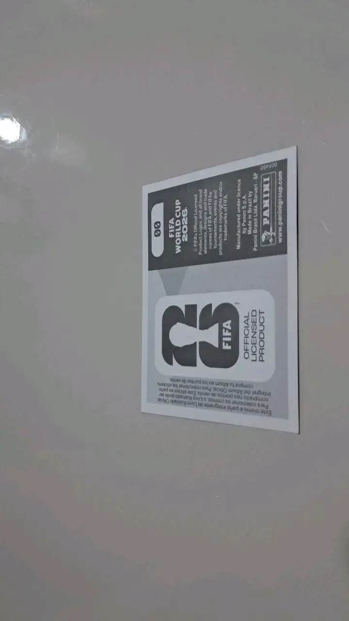 Tarjeta coleccionable Panini holográfica - 2
