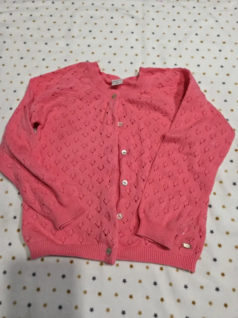 Chalequito rosado niña