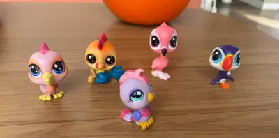 Set Littlest Pet Shop Aves - miniatura 1