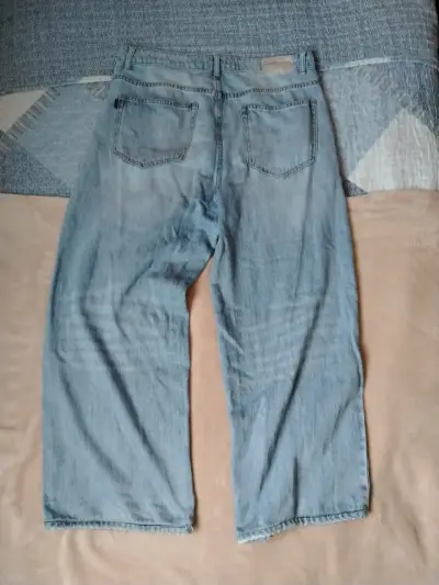 Jeans anchos Foster celestes - miniatura 2
