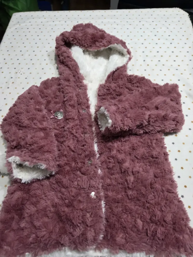 Peludito reversible niña