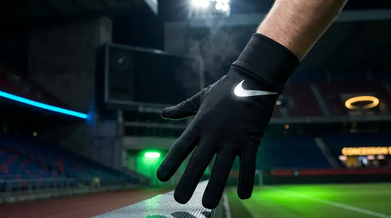 Conjunto deportivo Nike negro con guantes y calcetines - 4