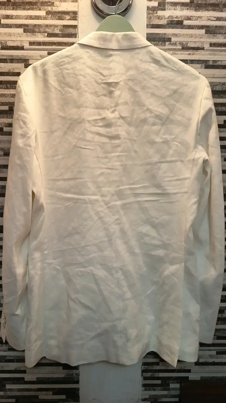 Blazer blanco Zara para hombre talla 40 - M - 2