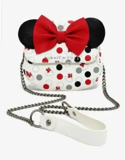 Cartera Minnie Mouse con lazo rojo - miniatura 1