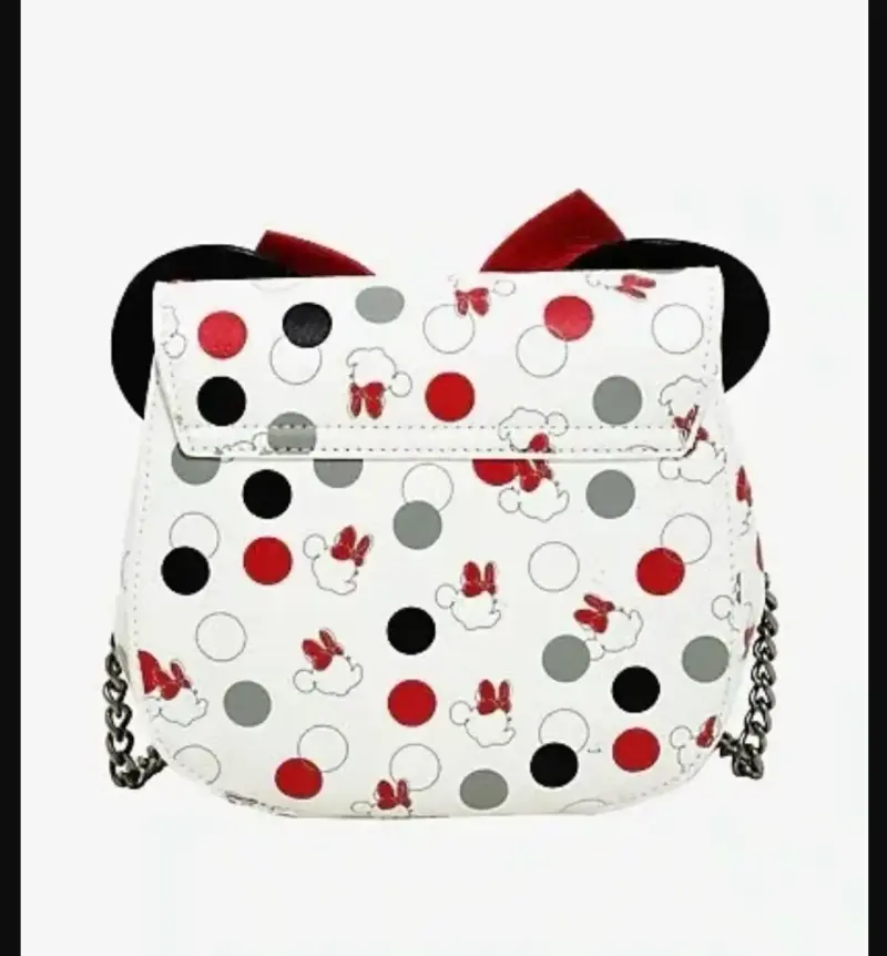 Cartera Minnie Mouse con lazo rojo - 3
