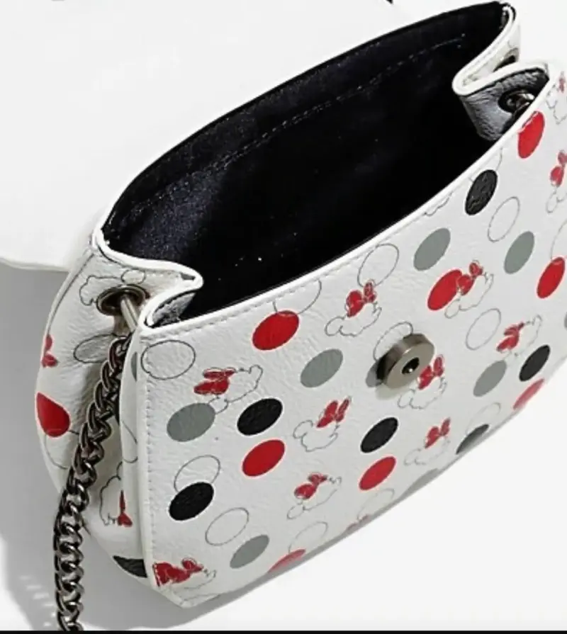 Cartera Minnie Mouse con lazo rojo - 4