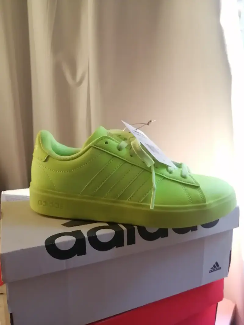 Zapatillas Adidas Grand Court 2.0 Amarillas - 3