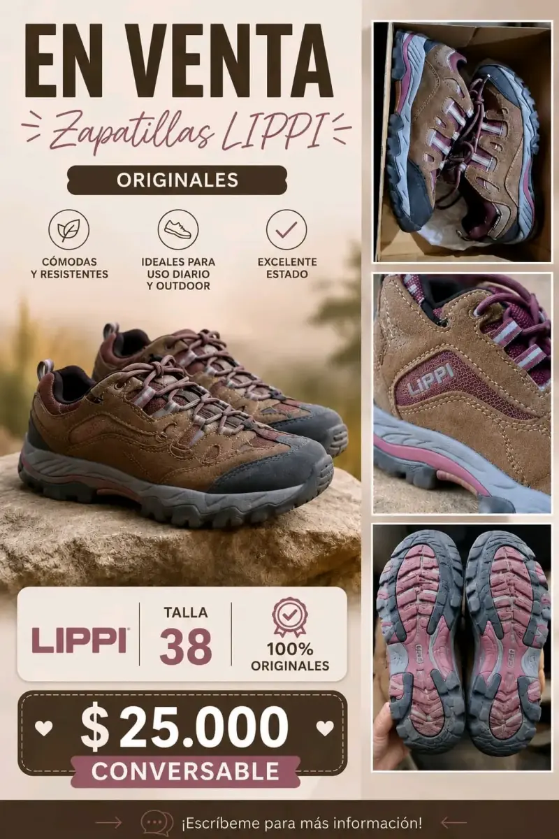Zapatillas Lippi originales talla 38 - 1
