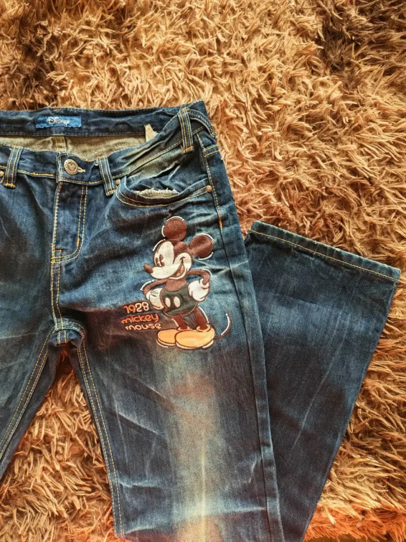 Jeans Disney Mickey Mouse para mujer - 1