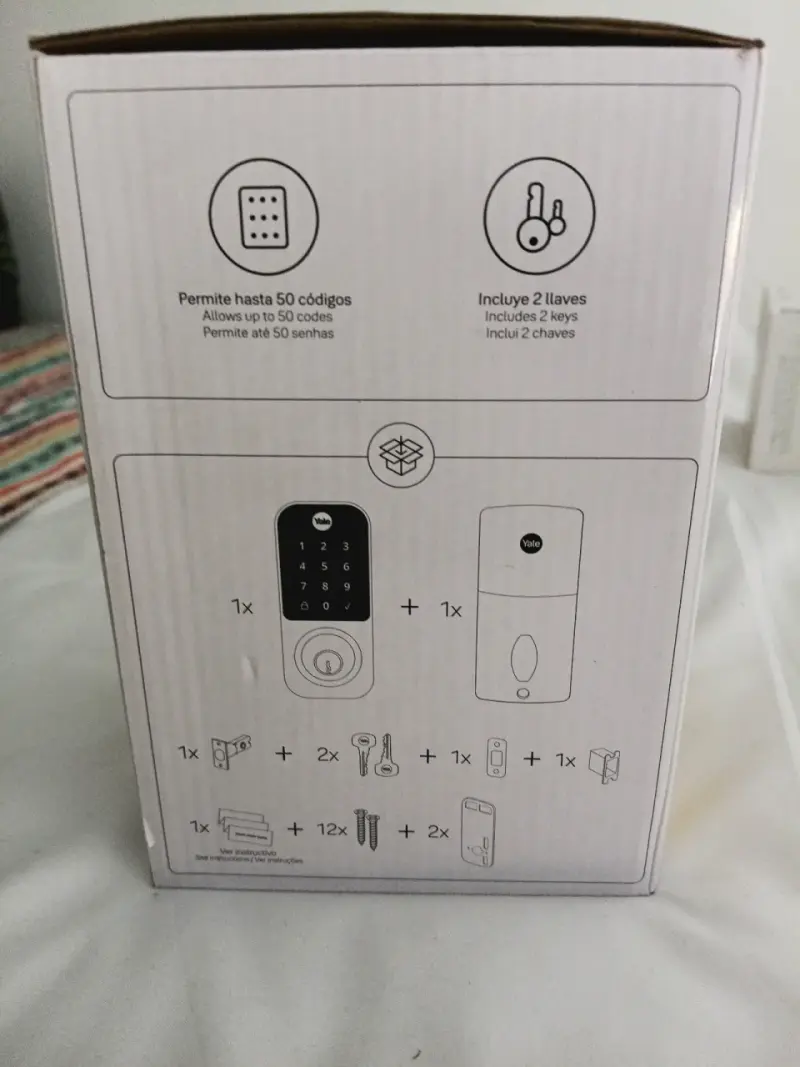 Cerradura Digital Yale YDD120 Negra - 4