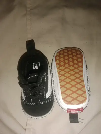 Zapatillas Vans negras para bebé - miniatura 2