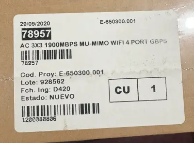 Router AC 3x3 1900Mbps MU-MIMO nuevo - miniatura 1