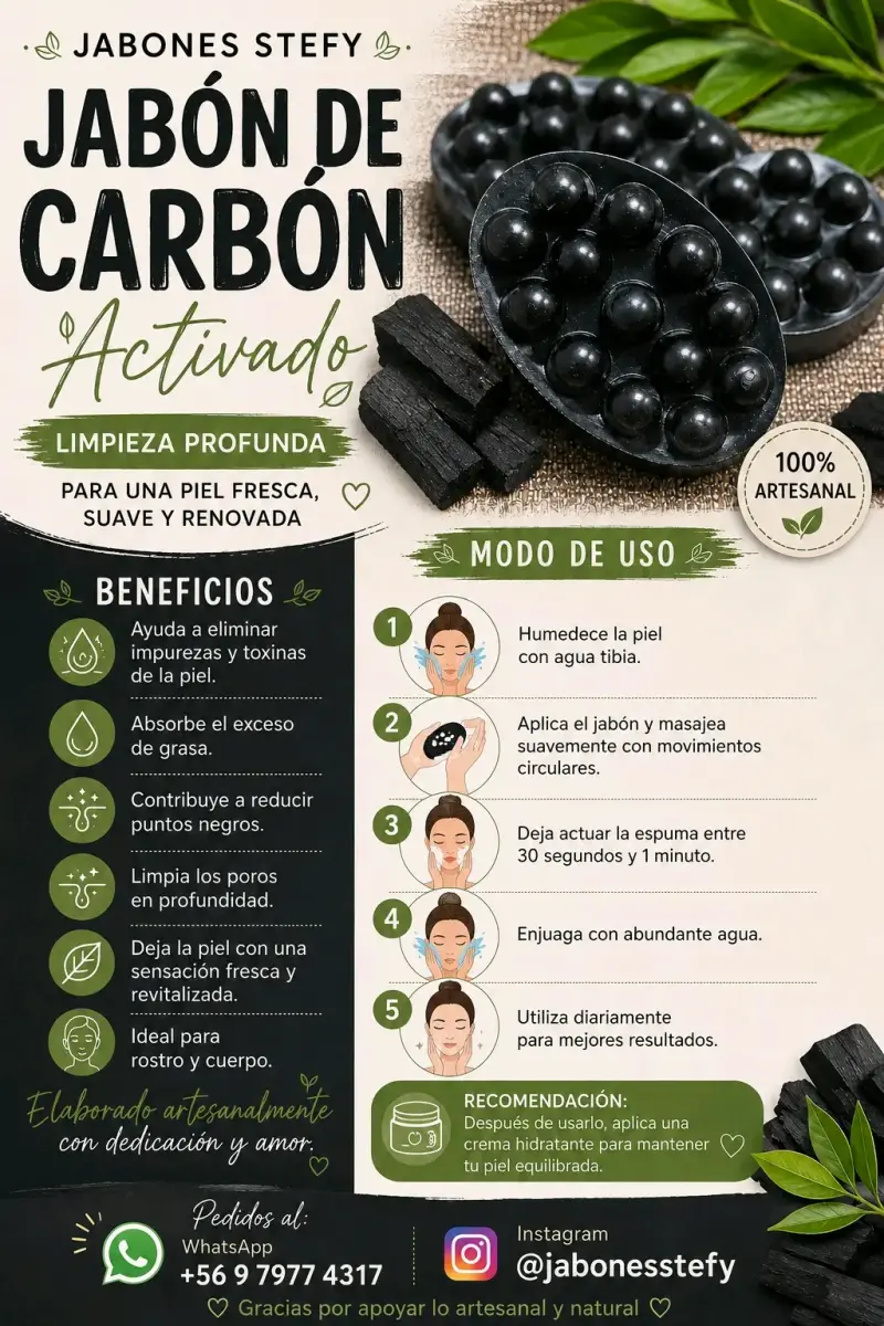 Jabón natural de cúrcuma artesanal - 5