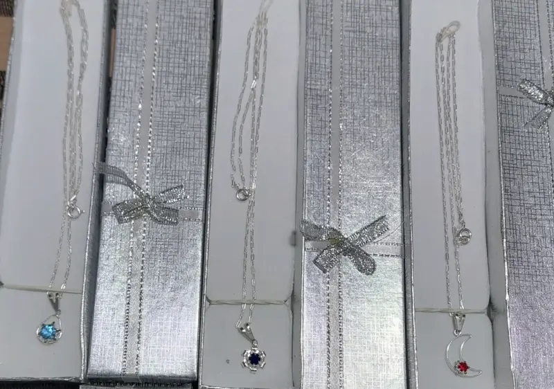 Collares de plata brasilera - 1