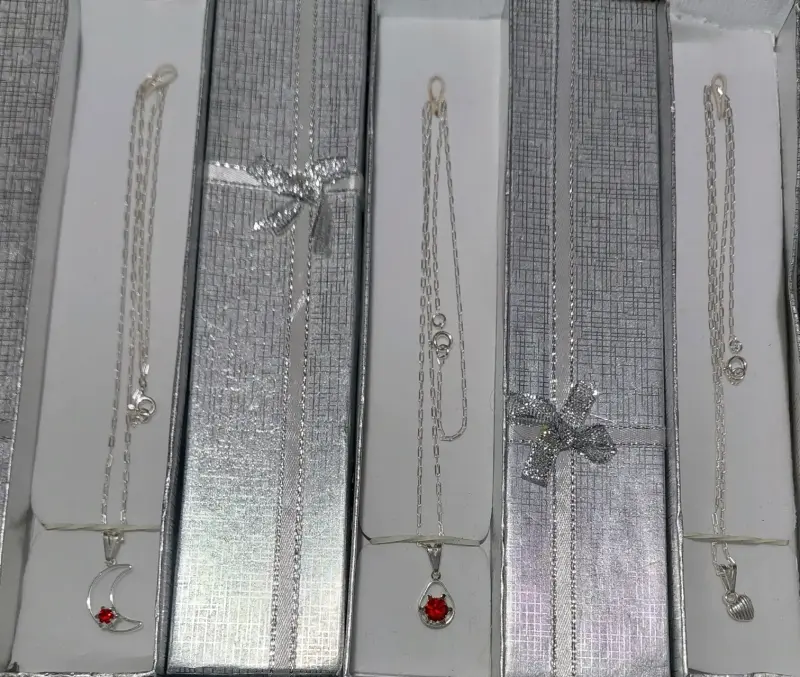 Collares de plata brasilera - 2