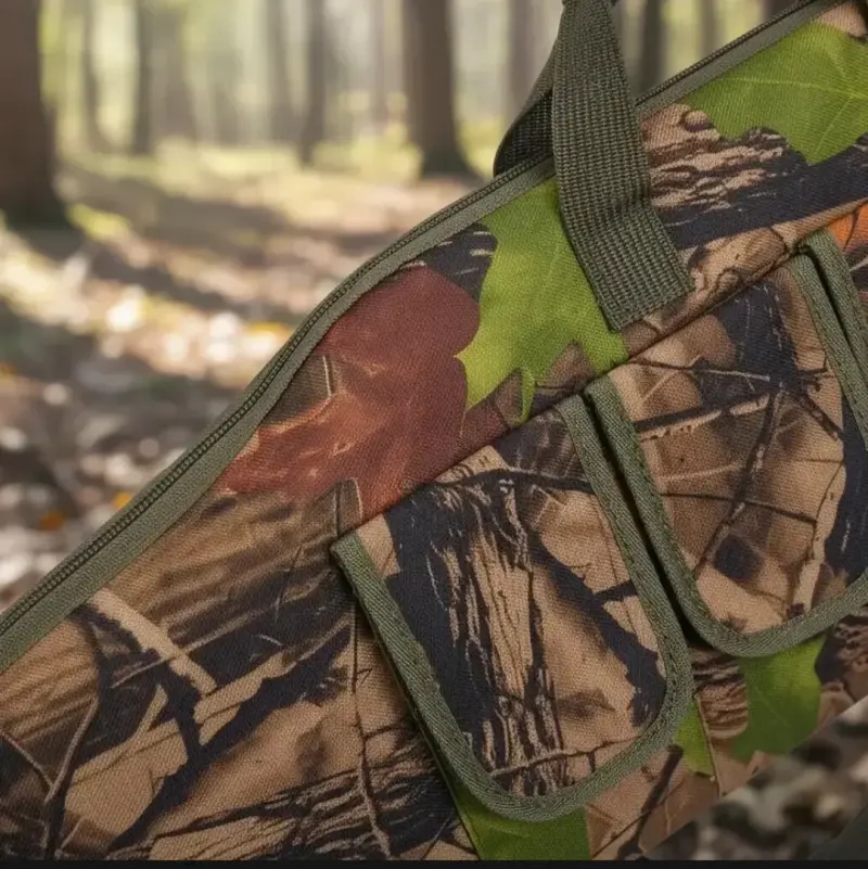 Funda camuflada para rifle de caza - 1