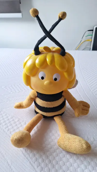 Peluche abeja Maya suave y colorido - miniatura 3