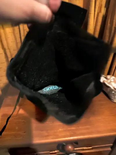 Botines negros de cuero gamuza 37 - miniatura 2