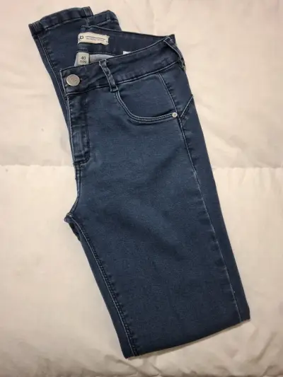Jeans AMALIA azul oscuro talla 40 para mujer - miniatura 1