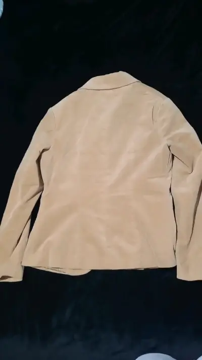 Blazer beige elegante - miniatura 3
