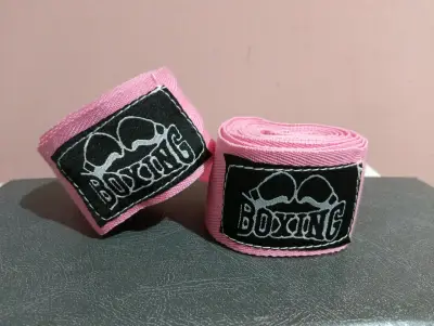 Vendas de boxeo rosas - miniatura 2