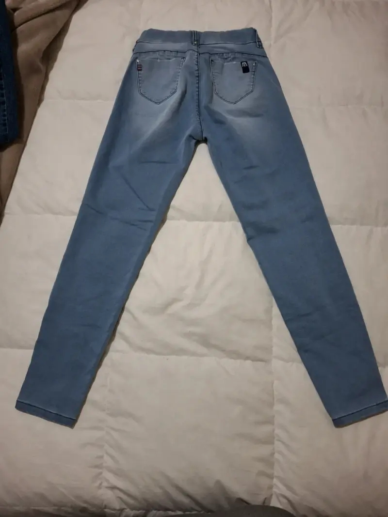 Jeans desgastado Mohicano talla 38 - 2