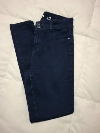 Jeans azul oscuro BARBADOS para mujer talla 40 - miniatura 1