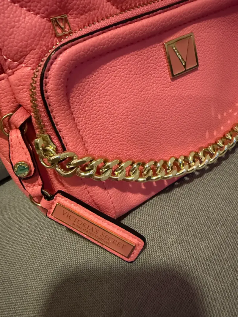 Mochila victoria secret  pequeña rosa - 3