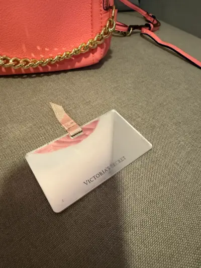 Mochila victoria secret  pequeña rosa - miniatura 4