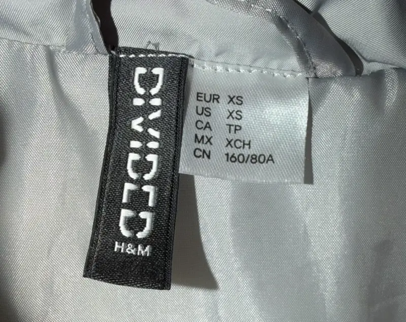 Puffa acolchado gris sin mangas - 2