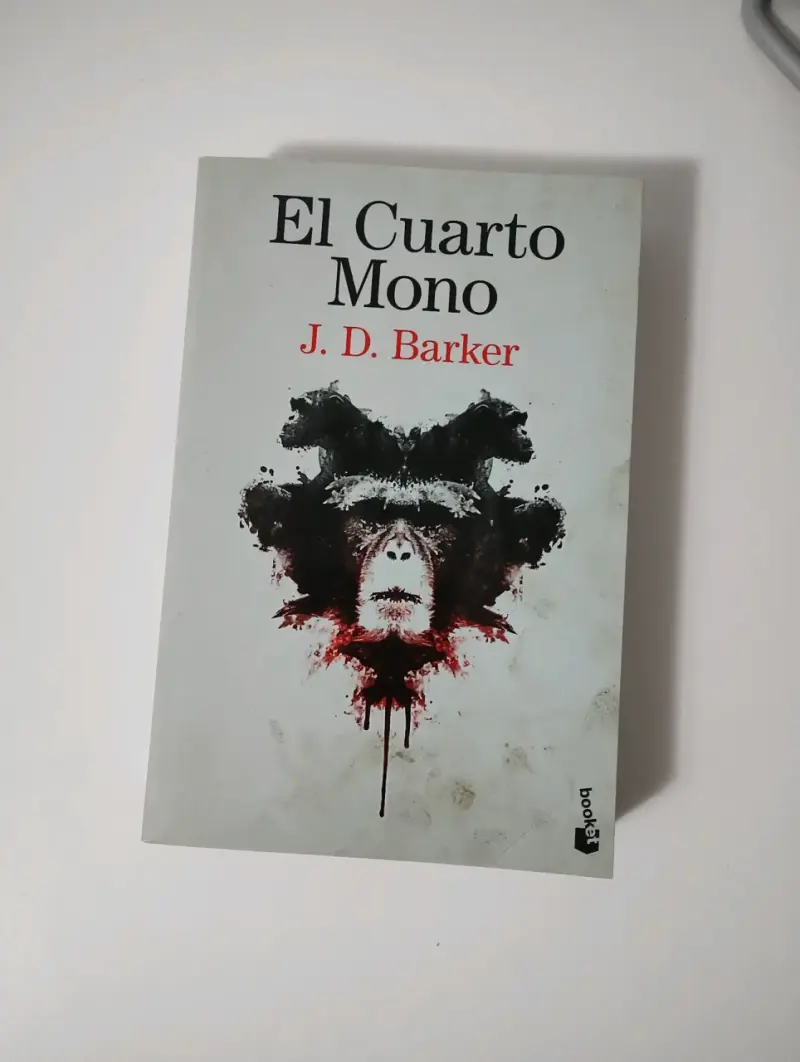 Libro 'El Cuarto Mono' de J.D. Barker