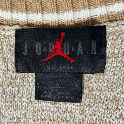 Chaleco sin mangas Air Jordan beige - miniatura 5