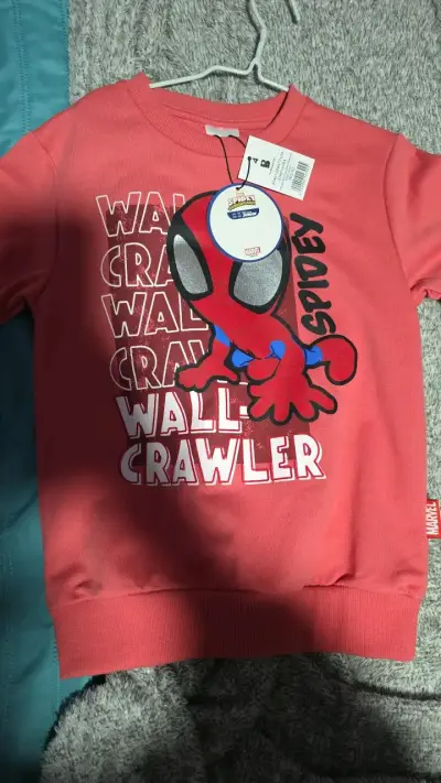 Poleron infantil Spiderman Marvel roja - miniatura 1