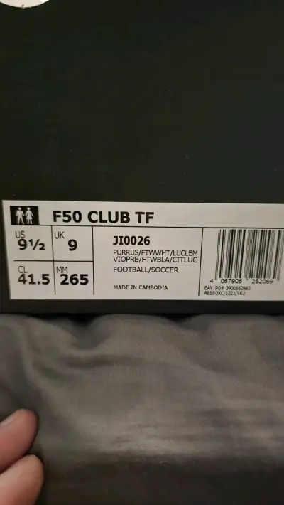Zapatillas de fútbol Adidas F50 Club TF - miniatura 3
