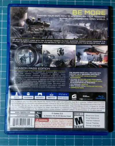 Sniper Ghost Warrior 3 PS4 - miniatura 3