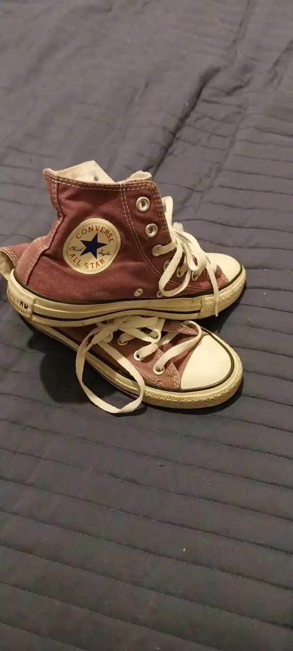 Zapatillas Converse All Star burdeos - 2