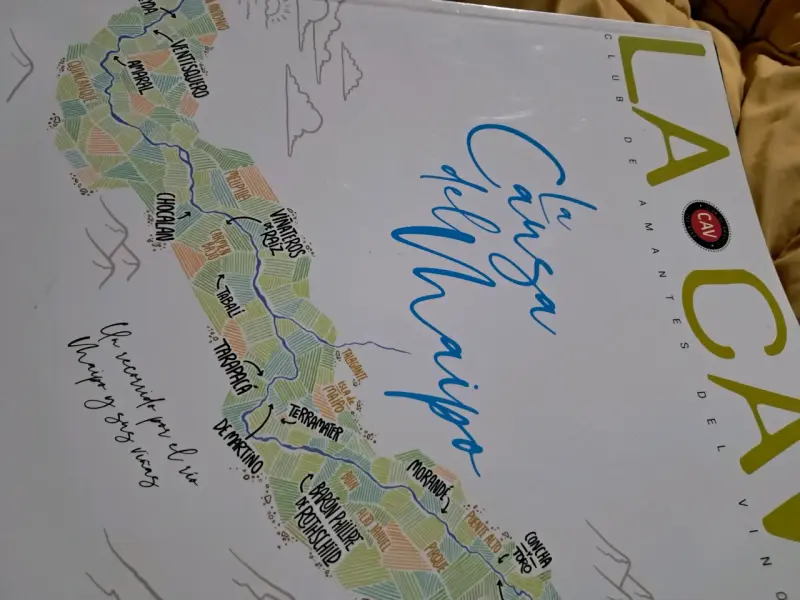 Mapa de la Cuenca del Maipo CAV - 1